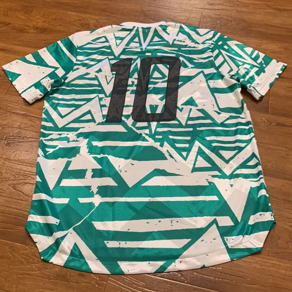Adidas Tan DNA Graphic Soccer Jersey #10